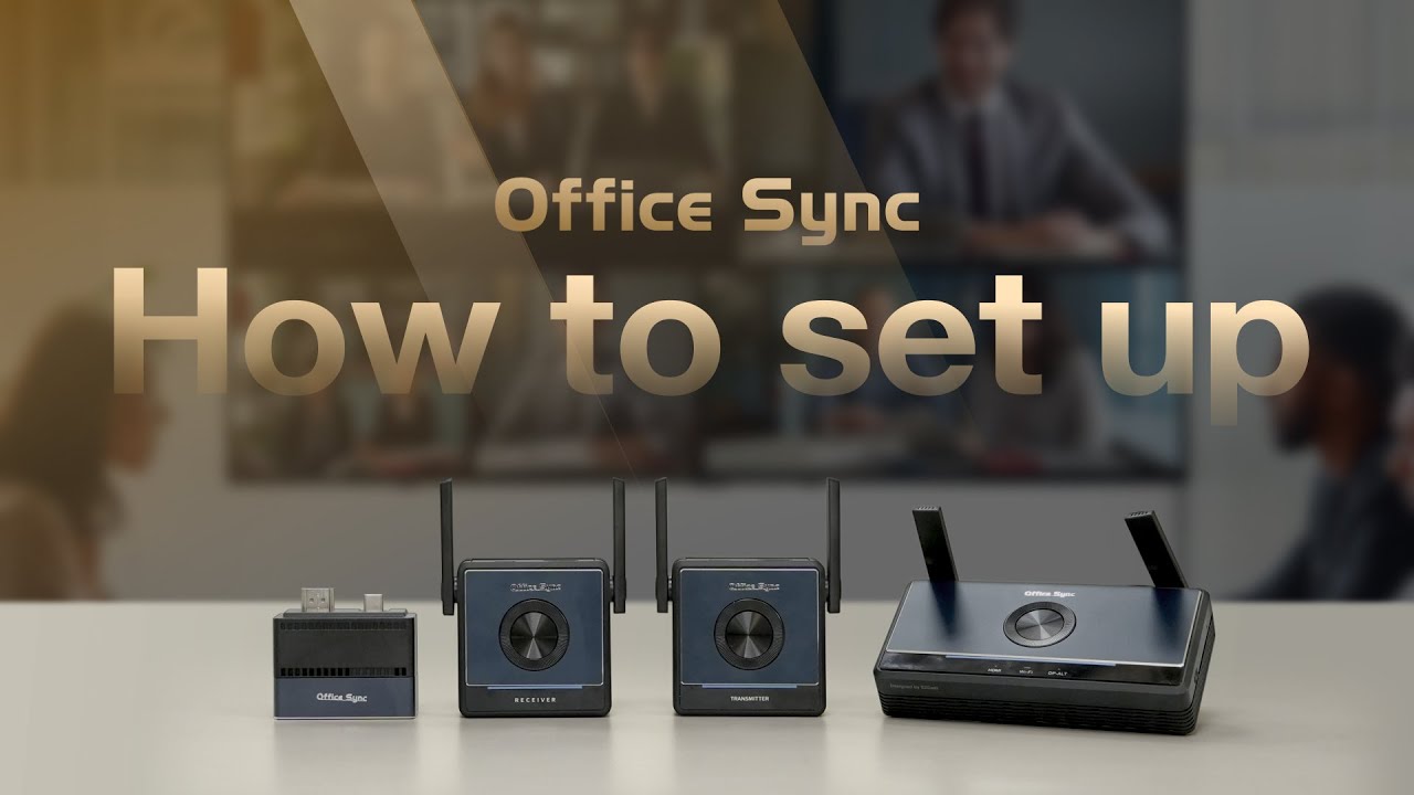 Office Sync Setup Guide - Connect & Start Your Meeting in Minutes - YouTube