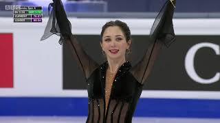 Elizaveta Tuktamysheva | Free Skate | Figure Skating World Championships 2021 | BBC English