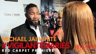 Michael Jai White At The Vigilante Diaries Movie Red Carpet Premiere