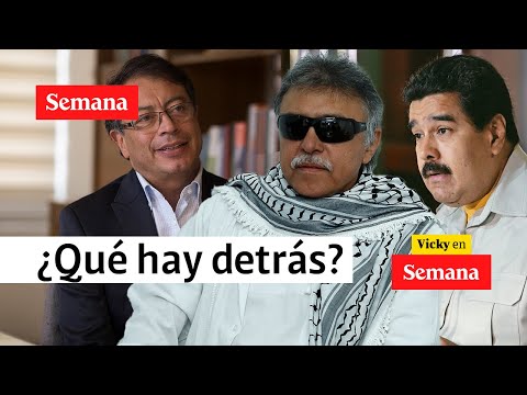 &quot;¿Por qué llega Petro de Venezuela y se preocupa por muerte de Jesús Santrich?&quot; | Vicky en Semana