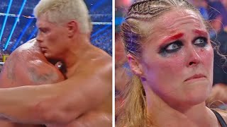 Ronda Rousey Last Match…Shocking Turn…Brock Lesnar Breaks Character…Cash In…WWE Summerslam 2023