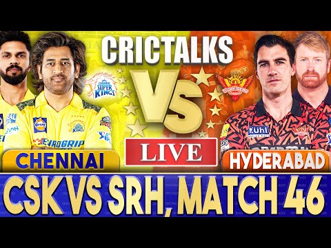Live: CSK Vs SRH, Match 46, Chennai 