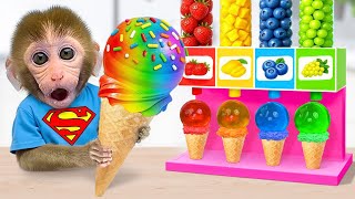Download Lagu Monyet Bon Bon Imut senang dengan popcorn pelangi raksasa di taman bersama teman bebek MP3 Download Lagu Monyet Bon Bon Imut senang dengan popcorn pelangi raksasa di taman bersama teman bebek MP3