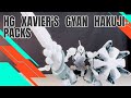 Review HG Xavier's Gyan Hakuji-Packs from Bandai