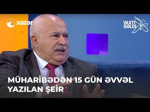 Müharibədən 15 Gün Əvvəl Yazılan Şeir