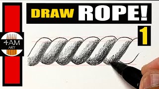 How to Easily Draw Rope