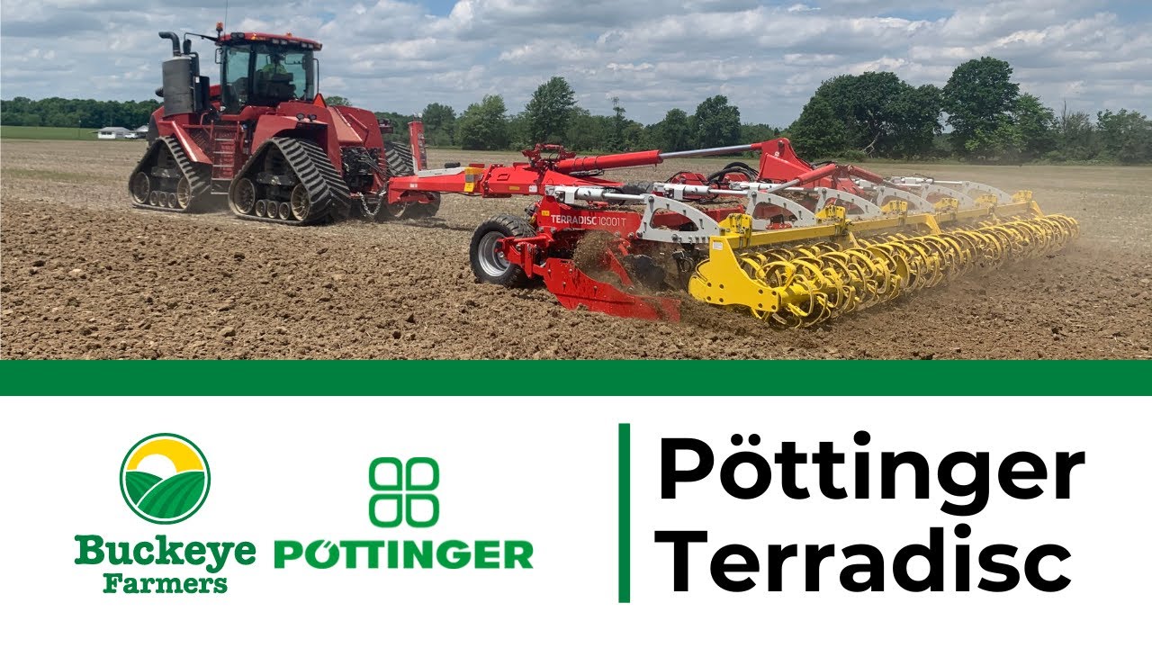 High-speed compact disc for tractors, low maintenance | Poettinger