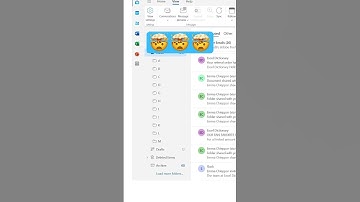 How to organize subfolders in seconds! 🤯 #msoutlook #outlook #email