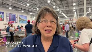Bev Garcia at Costco