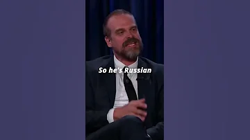 David Harbour with Russian accent 😌