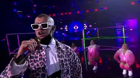 Bad Bunny   Callaita 94Bpm   DjVivaEdit Intro+Outro vrs live video vj pither