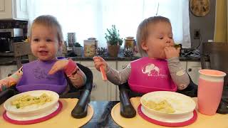 Twins try garlic bread