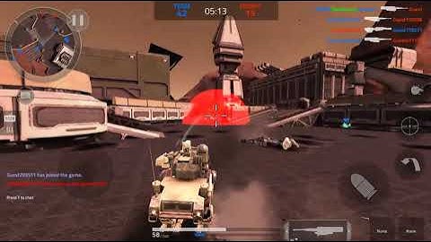 Rekking people in Assault Bots