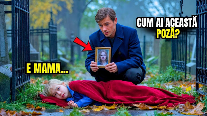 UN MILIONAR VEDE O FETIȚĂ SĂRACĂ DORMIND ÎN CIMITIR CU O POZĂ CARE ÎL FACE SĂ PLÂNGĂ!