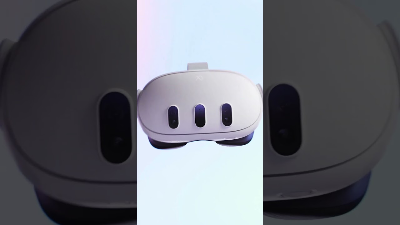 Meta announces its Quest 3 VR headset in a post on Mark Zuckerberg’s Instagram. #shorts