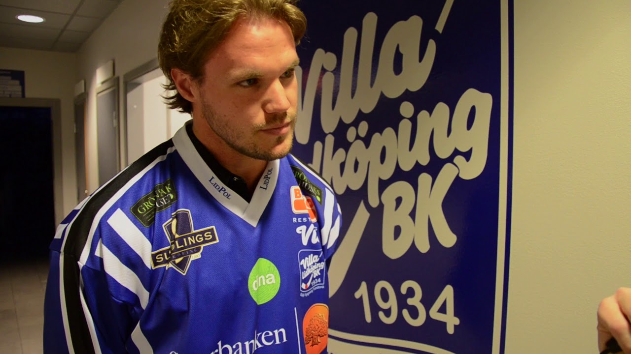 Joakim Andersson klar för Villa Lidköping! - YouTube