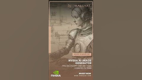 Nvidia AI Image Generator Fits on a Floppy Disk and Takes 4 Minutes to Train