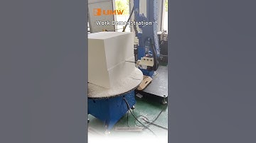 Robotic Arm with Engraving Machine Spindle Carving Foam Materials with High Precision