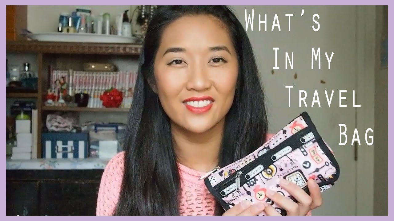 What's in my Travel Beauty Bag