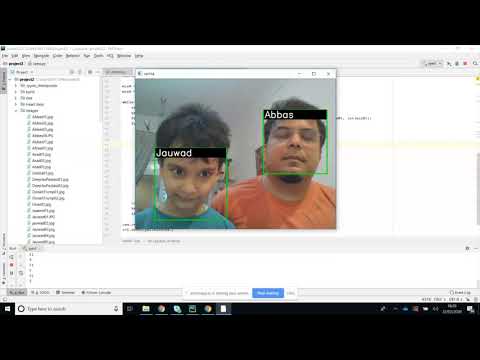 Python AI ML Open CV Face Recognition