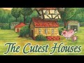 Flip Through | The Cutest Houses Grayscale Coloring Book ~ Rachel Mintz