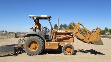 CASE Skip Loader Grader Safety By Operator Litton