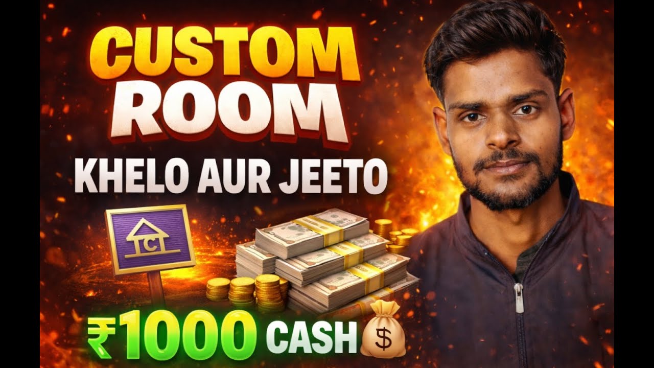 BGMI LIVE 🔥 Custom Room | Play Karo Win ₹1000 Cash | Join Fast 🔥| Limited Slots 