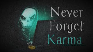 Career Overview Never Forget Karma | Greatest Attitude Quotes | Motivation