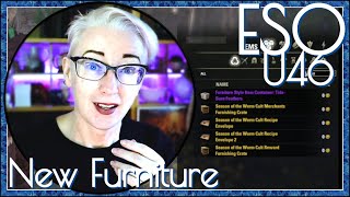 New Furniture and Plans on the Test Server!💎 ESO Update 46 💎 ESO 2025 #ESO