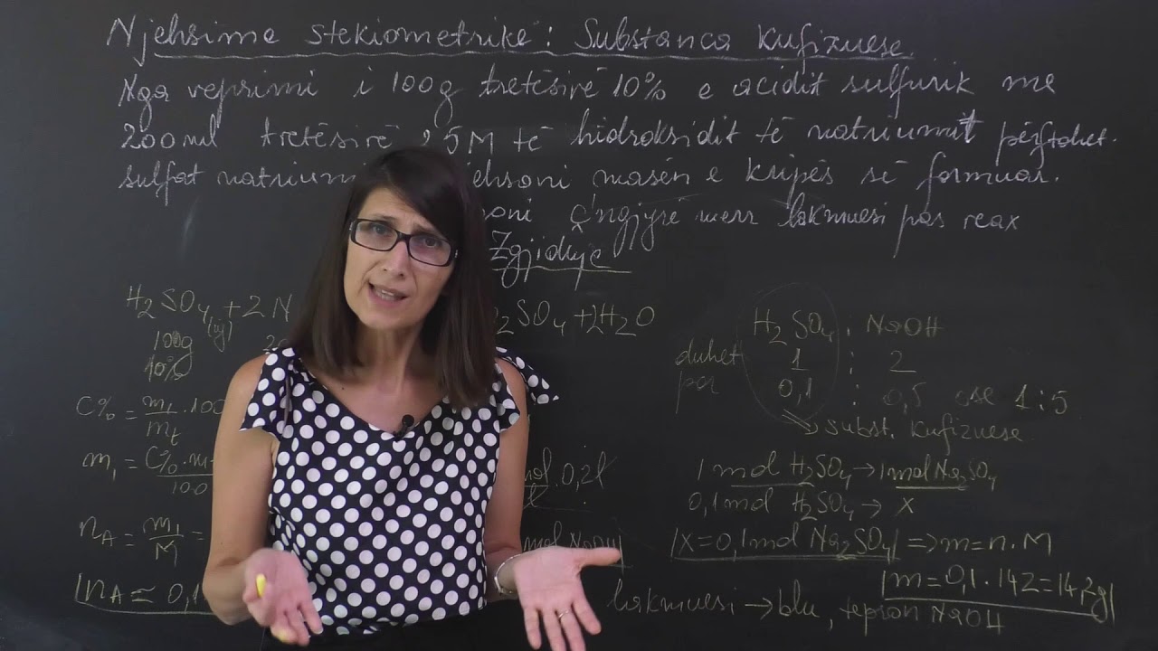 Kimi - Njesime stekemetrike  (Substanca kufizuese)