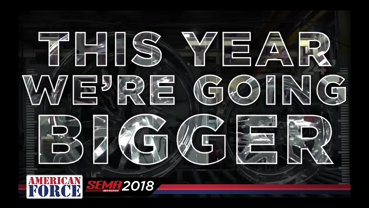 AFW SEMA 2018 -This Year We're Going BIGGER -Trailer