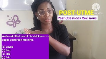 Post-UTME Past Questions Explained | Best Tips & Answers for 2025 Admission