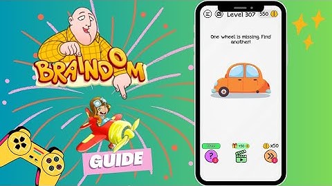 Braindom: One wheel is missing. Find another!