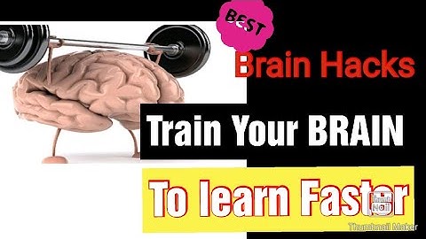 #Brainhack#learnfaster#Train your Brain to learn faster with this Techniques