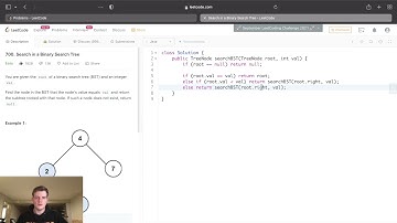 Leetcode Solution - 700 Search in a Binary Search Tree