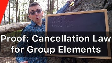 Proof: Cancellation Law for Groups | Abstract Algebra