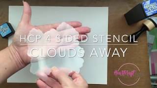 Clouds Away Stencil