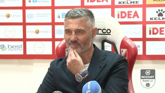 Konferencija za novinare posle utakmice FK Vojvodina - FK Radnički Niš  (19.08.2023.) 