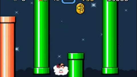Super Mario World Custom Level: Cloud Theft