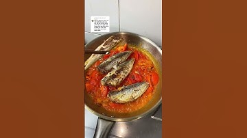 Trả lời @Anna Nguyen  Nay em làm món cá nục sốt cà chua , thêm đĩa thịt luộc kèm trứng gà tráng lá