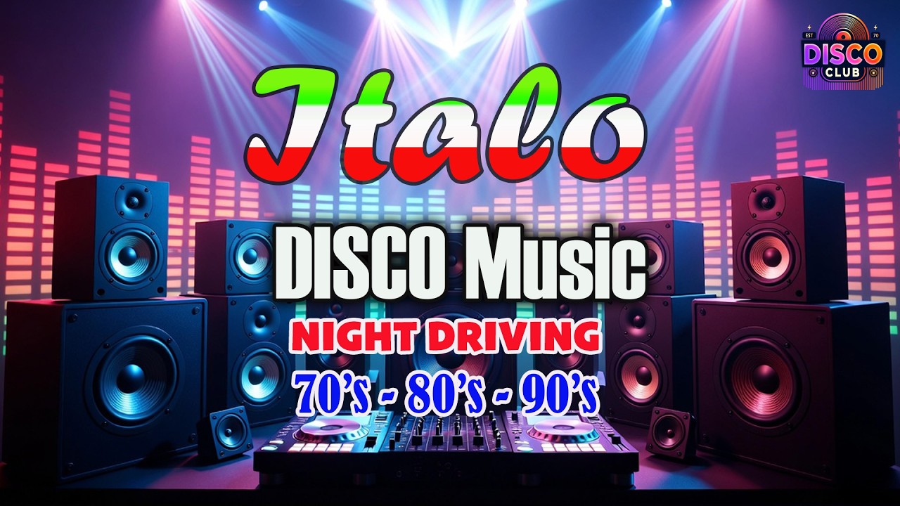 Driving Music Italo Disco | Back To The 80s Cassette 📼 Synthwave Road Trip Mix