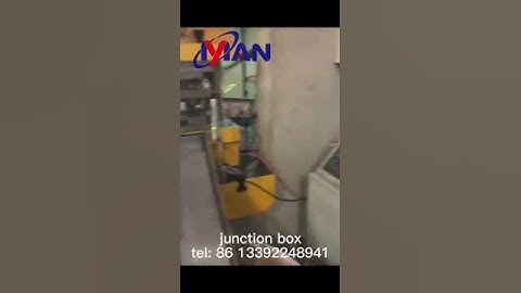 Junction box automatic production line manufacturing machine #electricbox #connector #junctionbox