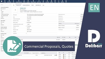 Tutorial 6 - EN - Commercial Proposals, Quotes with Dolibarr ERP CRM