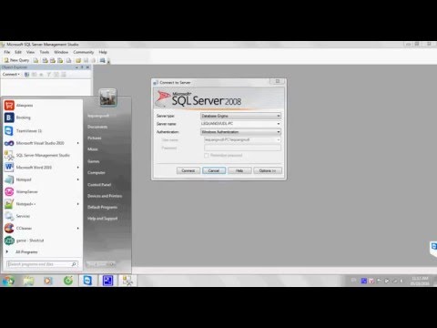 Fix error: cannot connect to server sql- không thể connect server trong sql