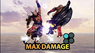 Heihachi OTGF Combos | +Max Damage
