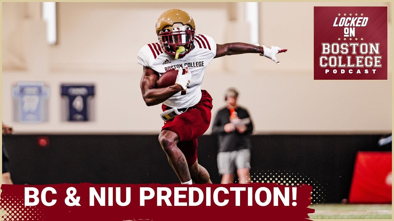 Prediction time! Giving our predictions for the Boston College and NIU