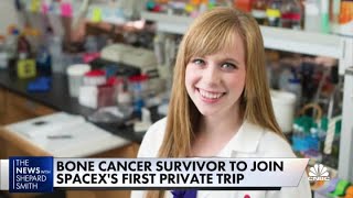 Haley Arceneaux, bone cancer survivor, will join SpaceX's first space trip
