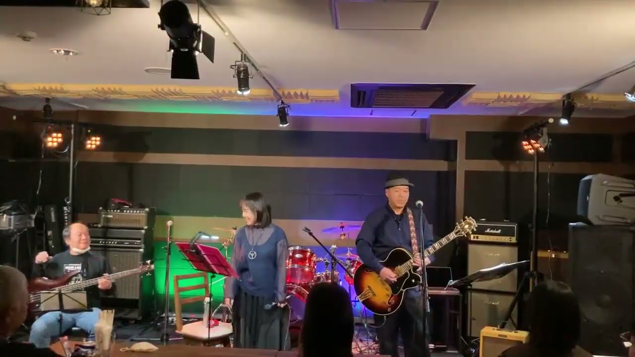 青いフライヤー Jackpotオリジナル （Heaven's Sound Forest 20251230）エレキギター、エレキベース、歌