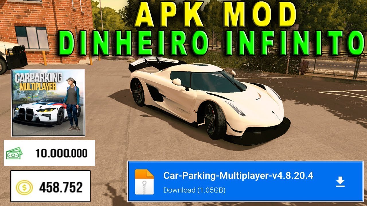 CAR PARKING MULTIPLAYER APK MOD DINHEIRO INFINITO ATUALIZADO 2024 YouTube