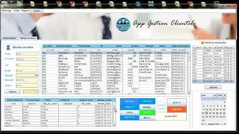 Application CRM Java
